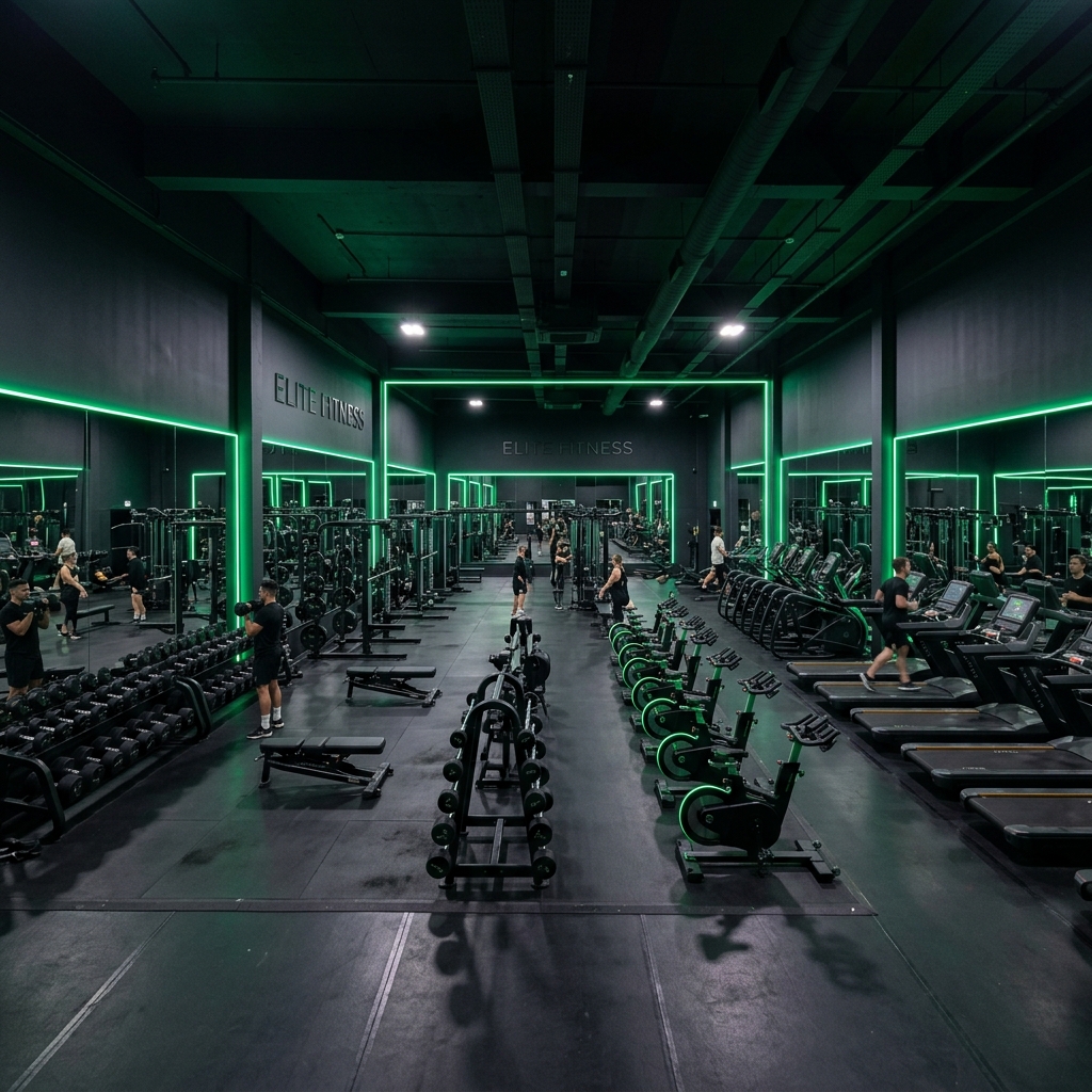 Interior de SBELT GYM